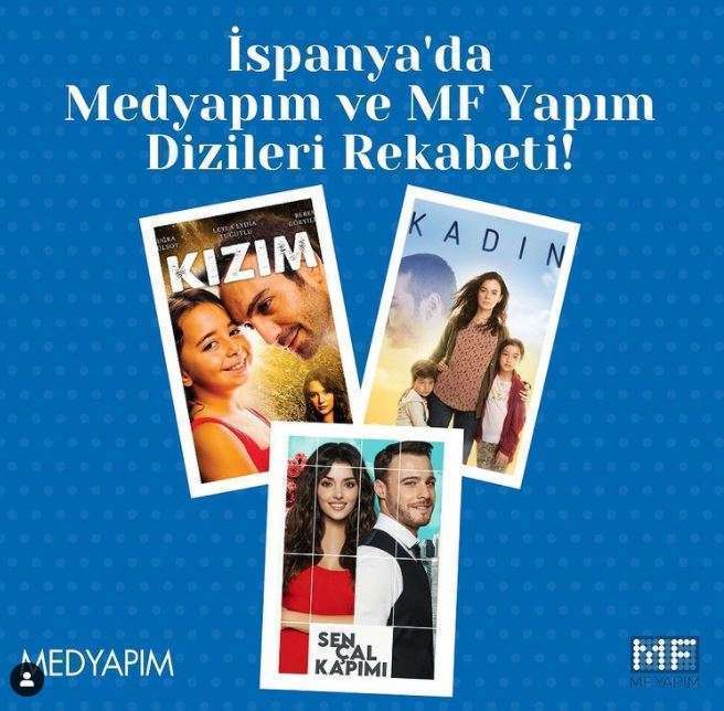 İspanya'da 3 Türk dizisi bir ilki başardı ve gurur tablosu oluşturdu! 7