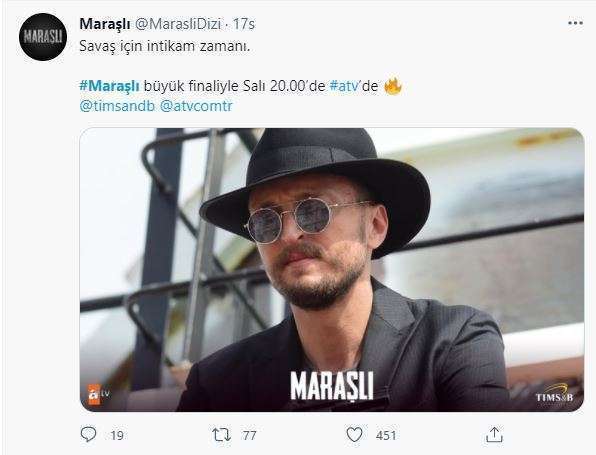 Sosyal medya Maraşlı dizisinin finaline ağlıyor! 12