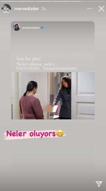 Merve Dizdar ve Esra Ruşan'dan Masumlar Apartmanı için heyecanı katlayan paylaşım! 7