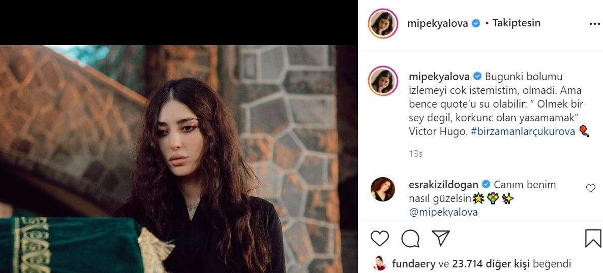 Melike İpek Yalova setten paylaştı, Bir Zamanlar Çukurova itirafı yaptı! 7