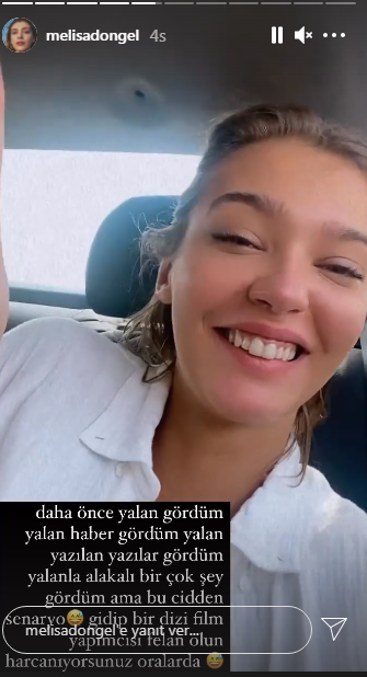 ‘Aşk Mantık İntikam’ın ‘Çağla’sı Melisa Döngel, hakkında çıkan haberlere sosyal medya hesabından isyan etti! 8
