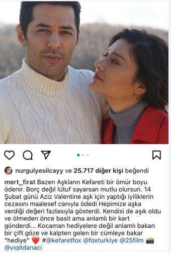Sevgililer Günü için ilk sürprizi Nurgül Yeşilçay yapmıştı, bu kez Mert Fırat'tan geldi! 8