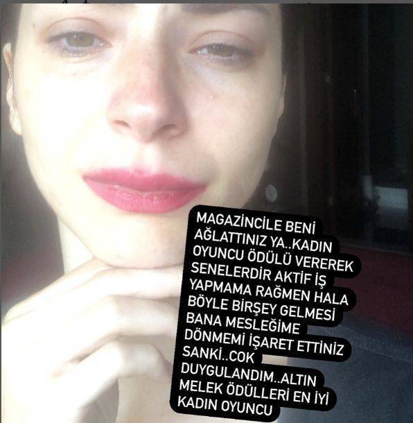 Merve Boluğur hayranlarına ekranlara geri döneceğinin sinyalini göz yaşları içinde verdi! 122 Merve Boluğur hayranlarına ekranlara geri döneceğinin sinyalini göz yaşları içinde verdi! 122