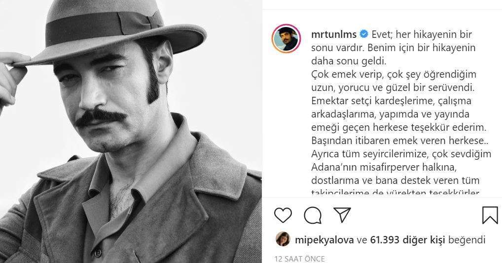 Bir Zamanlar Çukurova'dan bir yıldız kaydı! Murat Ünalmış veda mesajıyla duygulandırdı! 7