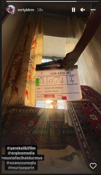Aziz'in yıldızı Murat Yıldırım'a bu yaz tatil yok! Oyuncu yeni filmi Yer Eksi İki için sete girdi! 7 Aziz'in yıldızı Murat Yıldırım'a bu yaz tatil yok! Oyuncu yeni filmi Yer Eksi İki için sete girdi! 7