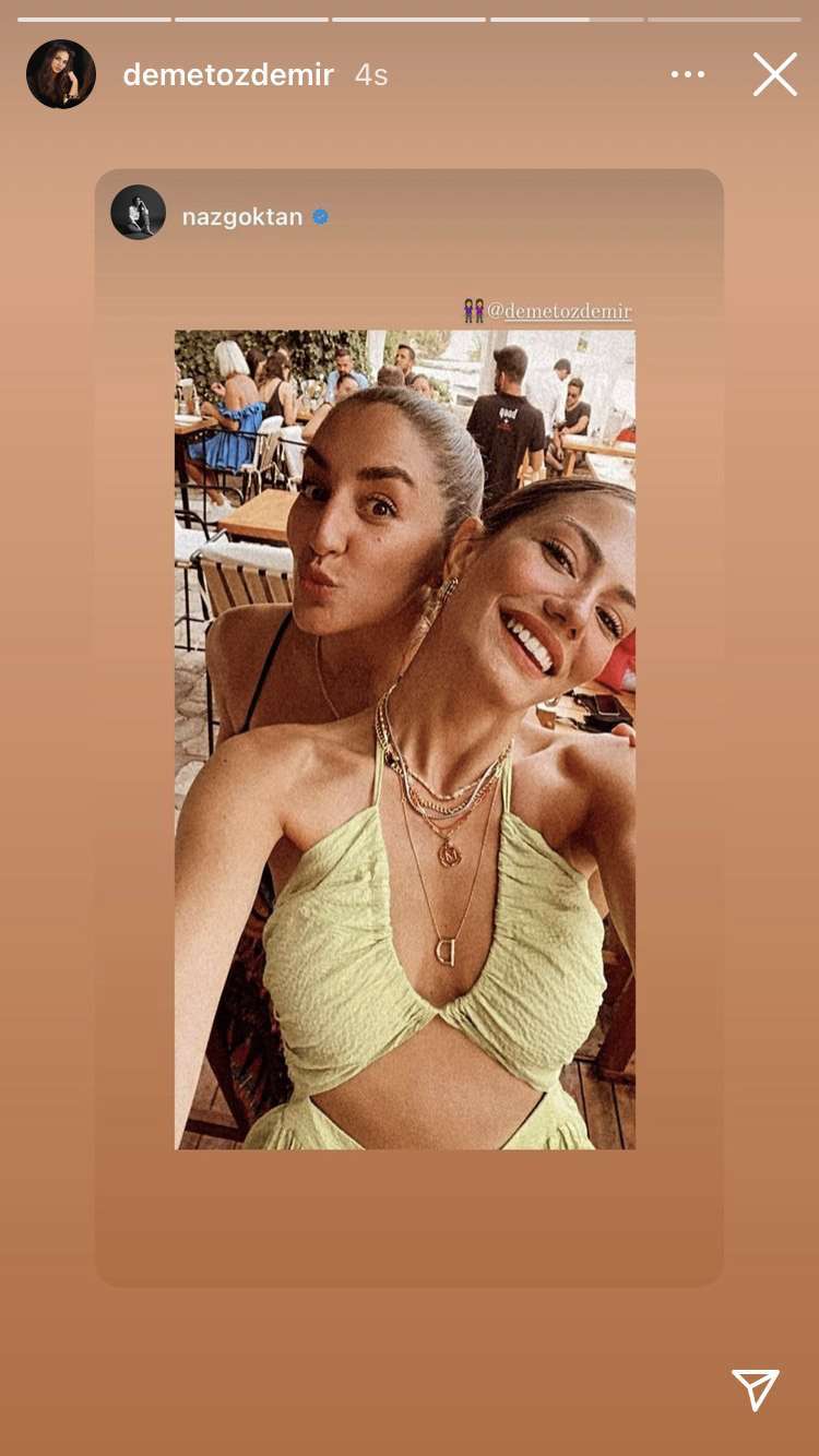 Demet Özdemir paylaşıyor, Naz Göktan'ın popülerliği patlama yapıyor! 9