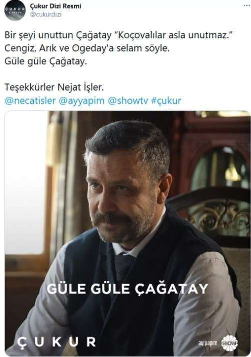 Çukur dizisinde her hafta bir karakter ayrılıyor, dizinin finaline kadar oyuncu kalmayacak! 7 Çukur dizisinde her hafta bir karakter ayrılıyor, dizinin finaline kadar oyuncu kalmayacak! 7