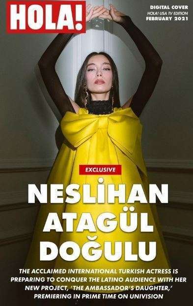 Neslihan Atagül, İspanyol dergisine verdiği pozlarla olay oldu! İspanyolca video sosyal medyayı salladı! 12