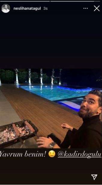 Kadir Doğulu, Adana kebap yaptı, havuzbaşı mangal sefasını Neslihan Atagül böyle görüntüledi... 7 Kadir Doğulu, Adana kebap yaptı, havuzbaşı mangal sefasını Neslihan Atagül böyle görüntüledi... 7