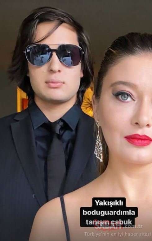 Nurgül Yeşilçay, oğlu Osman Nejat ile fotoğrafını paylaştı: Yakışıklı badyguardımla tanışın! 7