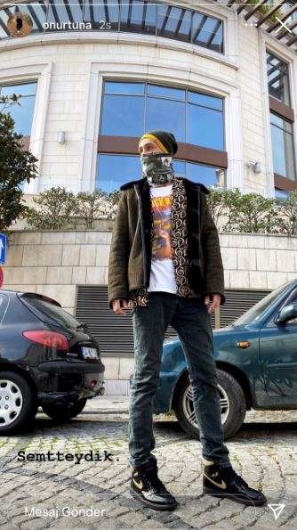 Kerem Bürsin'e dizideki rol arkadaşından çok şık hediye! Onur Tuna'yı sokakta görüp tanıyana aşkolsun! 7