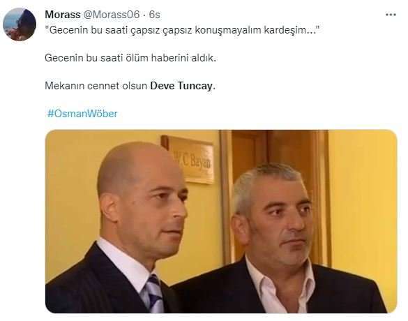 Kurtlar Vadisi'nin Deve Tuncay'ı Osman Wöber'in ölümü hayranlarını kahretti! 7 Kurtlar Vadisi'nin Deve Tuncay'ı Osman Wöber'in ölümü hayranlarını kahretti! 7