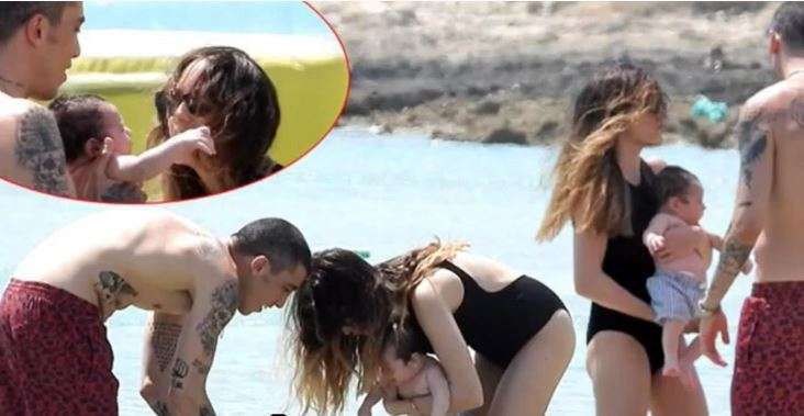 Bir Başkadır'ın Meryem'i Öykü Karayel annelik halleri ile tatilde görüntülendi! 7