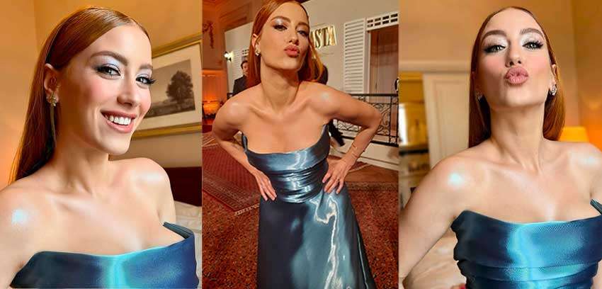 Pera Palas’ta Gece Yarısı dizisinin galası dün akşam yapıldı. Hazal Kaya geceye güzelliğiyle damga vurdu! 1