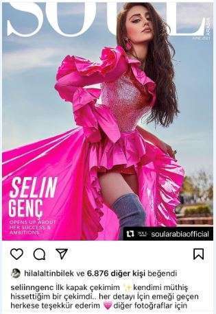 Bir Zamanlar Çukurova'nın Gülten'i Selin Genç, ilk kez kapak kızı olmanın heyecanını yaşadı! 8