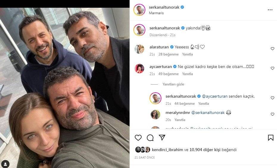 Mavi Sürgün dizisi için çalışmalara başlayan Serkan Altunorak'tan meslektaşına şaşırtan yanıt!.. 8