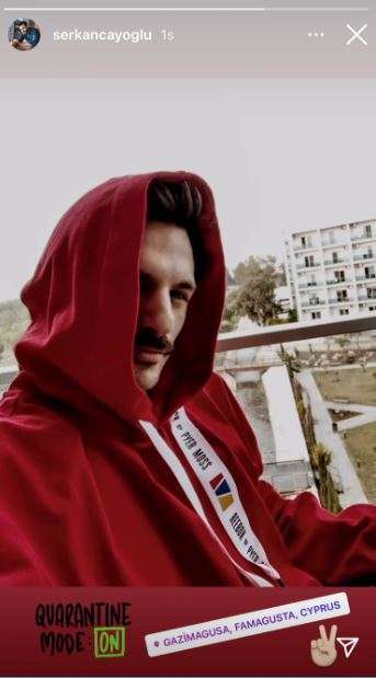 Serkan Çayoğlu'nun yeni imajı şaşırttı! İşte Kıbrıs'taki karantinadan pozu... 7