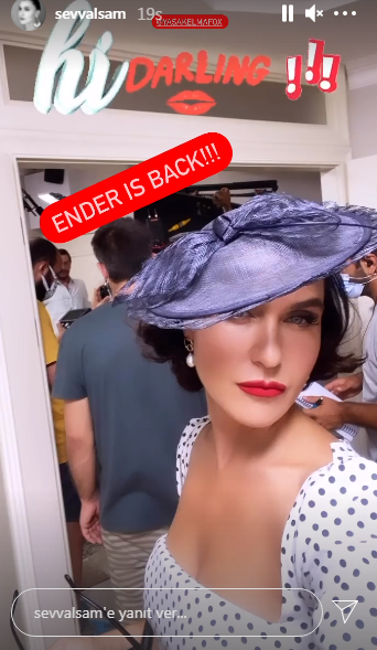 'Yasak Elma'nın Ender'i Şevval Sam'ın setten yaptığı paylaşımlar heyecanı artırıyor! 11 'Yasak Elma'nın Ender'i Şevval Sam'ın setten yaptığı paylaşımlar heyecanı artırıyor! 11