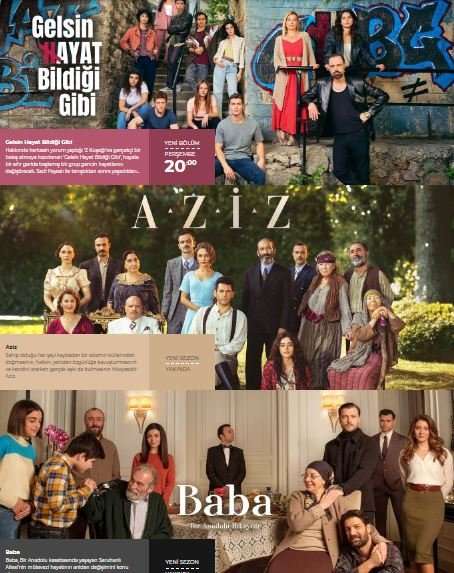 Aziz ve Baba dizilerinden sonra Show TV yeni sezon öncesi büyük karar aldı! 7 Aziz ve Baba dizilerinden sonra Show TV yeni sezon öncesi büyük karar aldı! 7