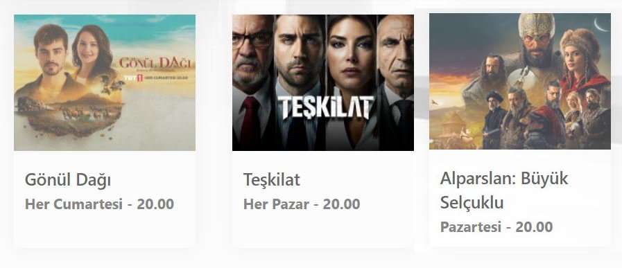 Teşkilat, Alparslan ve Gönül Dağı'nın TRT1 için kıymetine bir de bu gözle bakın! 7