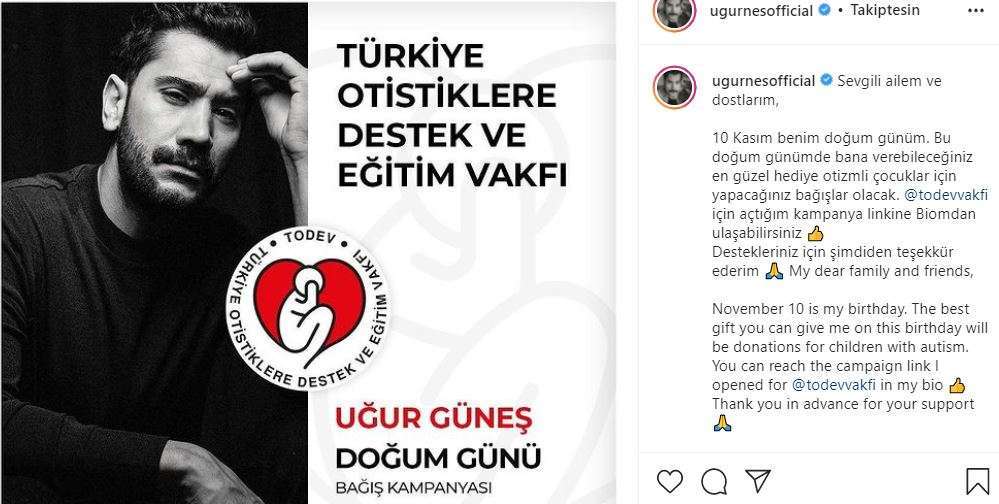 Bir anlamlı kampanya da Uğur Güneş'ten geldi 22