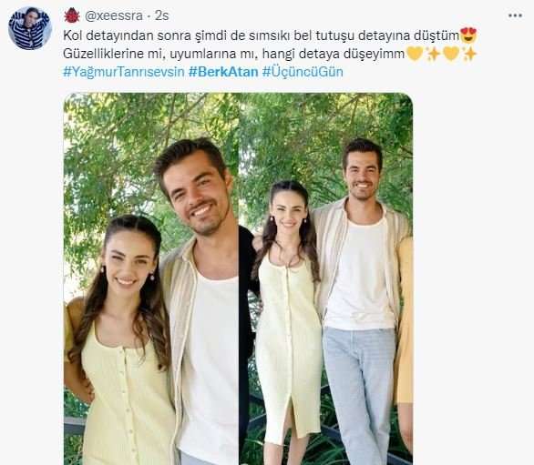 Yağmur Tanrısevsin ile Berk Atan'ın muhteşem uyumu dillere düştü! 8 Yağmur Tanrısevsin ile Berk Atan'ın muhteşem uyumu dillere düştü! 8