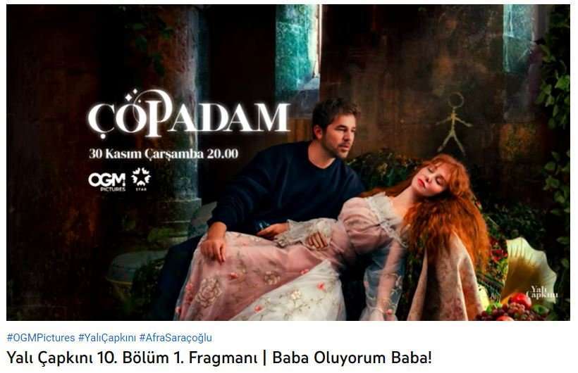 Yalı Çapkını dizisi üzerinden Çöp Adam dizisine izleyici aranıyor! 7