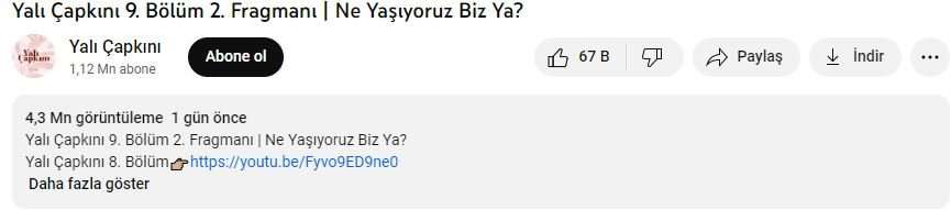 Yalı Çapkını için "Ne Yaşıyoruz Biz Ya?" dediler, Bir günde milyonlarca izlenme aldılar! 7 Yalı Çapkını için "Ne Yaşıyoruz Biz Ya?" dediler, Bir günde milyonlarca izlenme aldılar! 7