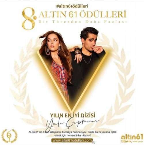 Yalı Çapkını dizisine sürpriz ödül geldi! Mert Ramazan Demir de ayrıca ödül aldı! 8