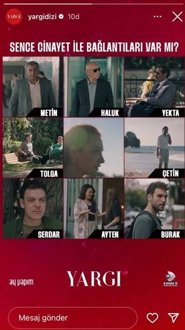 Cinayeti bunlar mı işledi? Yargı dizisine sırlarıyla gelen 6 yeni isme çok dikkat edin! 11