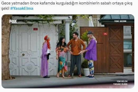 Yasak Elma şanına yakışır bir şekilde döndü! Yeni sezon ilk bölümde kırıp geçiren sahne... 13