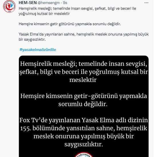 Yasak Elma dizisi senaristleri kabul edin bu sefer kabul edilemez bir hata yaptınız! 7