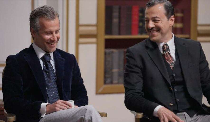 Çağatay Ulusoy'un başrolündeki Yeşilçam dizisinin ünlü isimleri hoş bir sohbette buluştu! 9