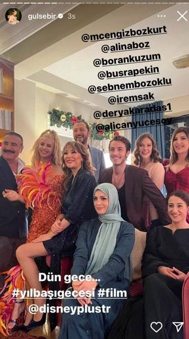 Gülse Birsel, Yılbaşı Gecesi filmiyle ilgili paylaşımını eleştiren izleyiciye inceden laf çaktı! 9 Gülse Birsel, Yılbaşı Gecesi filmiyle ilgili paylaşımını eleştiren izleyiciye inceden laf çaktı! 9