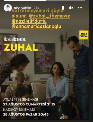 Yetenekli oyuncu Nihal Yalçın'a ödül getiren Zuhal filmini kaçıranlara müjde!.. 7 Yetenekli oyuncu Nihal Yalçın'a ödül getiren Zuhal filmini kaçıranlara müjde!.. 7