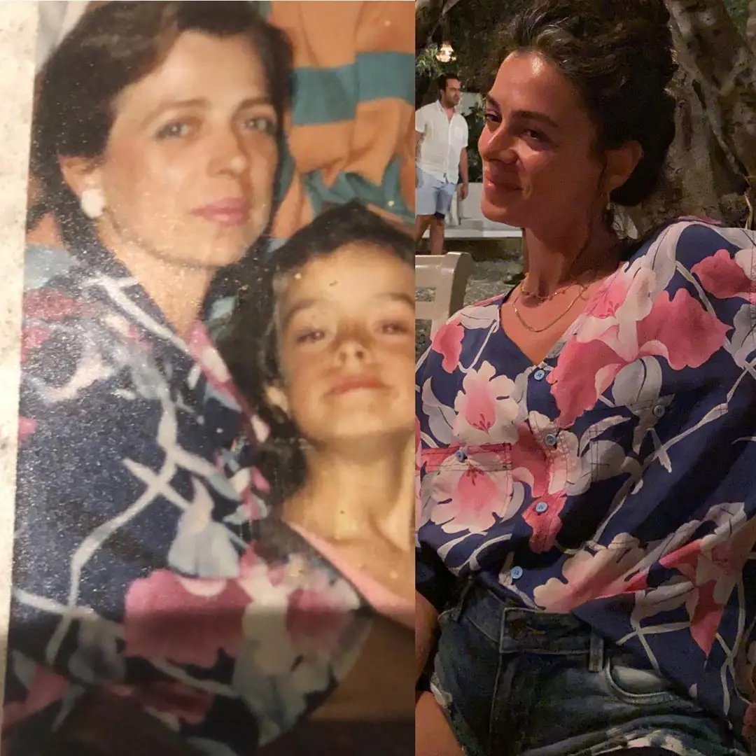 Özge Özpirinçci'den 25 yıl sonra kıskandıran nostalji! 8