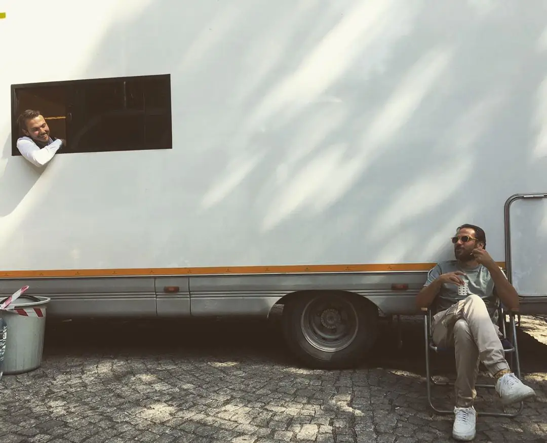 Erkan Kolçak Köstendil, Uraz Kaygılaroğlu ve İsmail Demirci'nin set halleri! 9