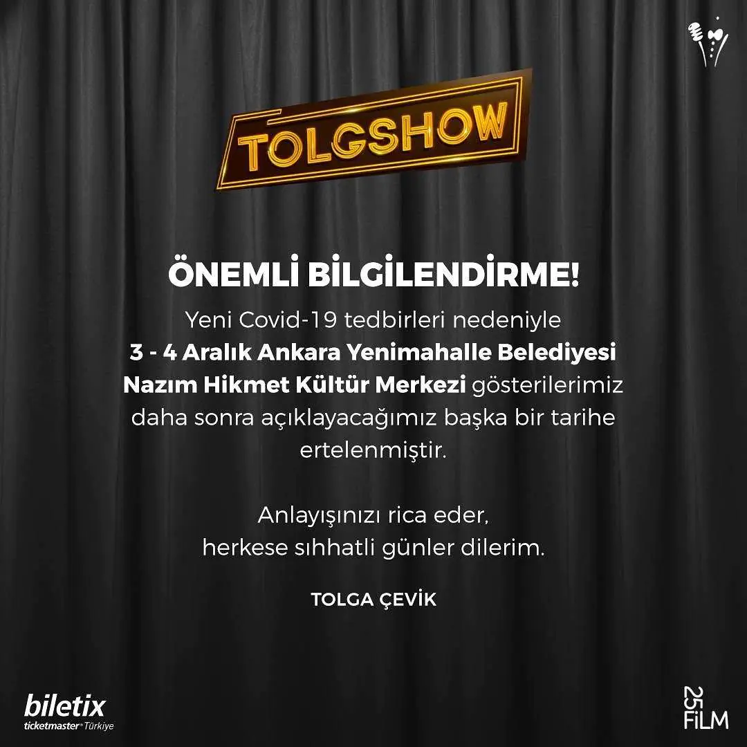 Tolga Çevik'ten hayranlarını üzen iptaller! 8