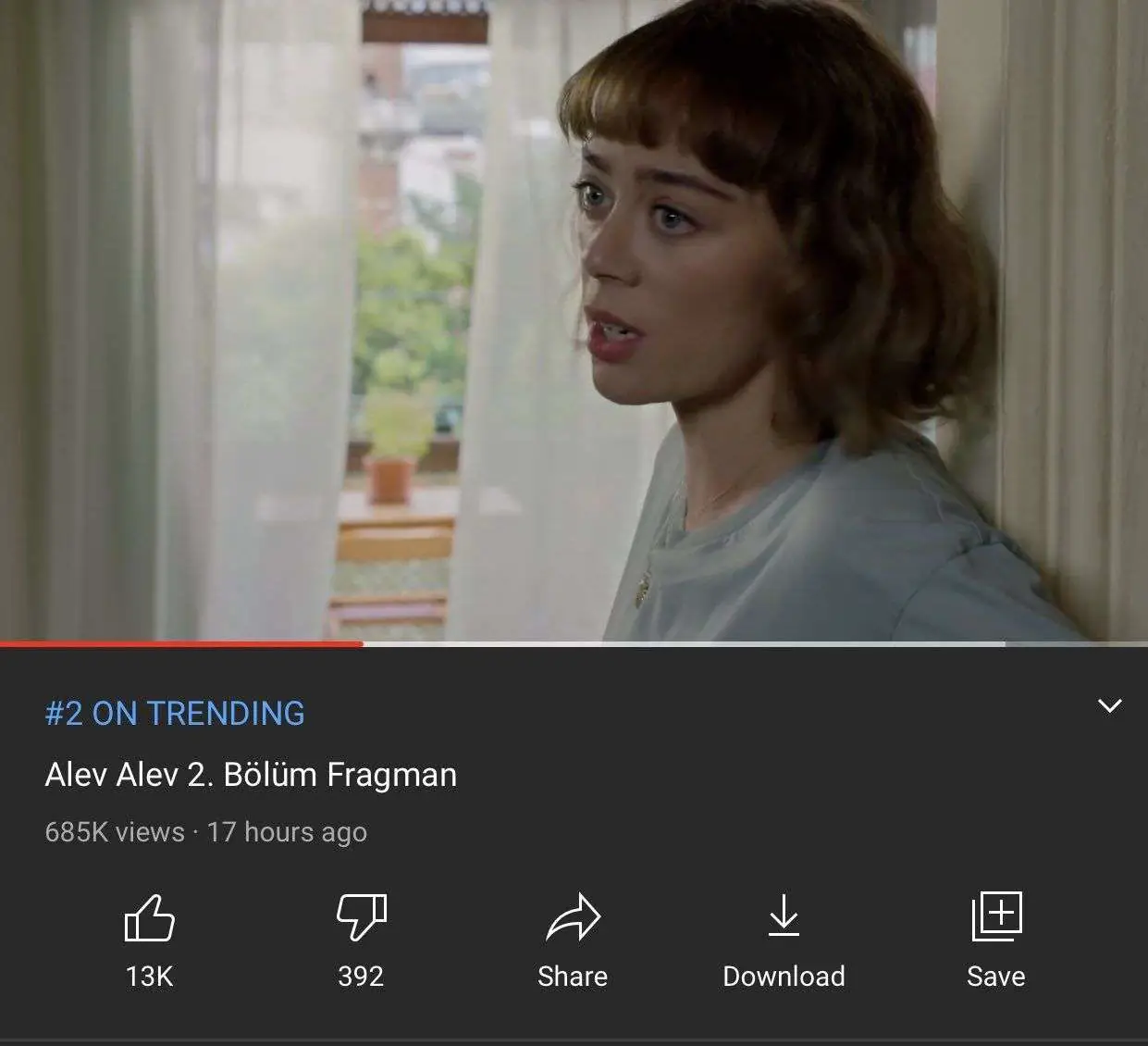 Alev Alev dizisinin fragmanı youtube'u salladı 7
