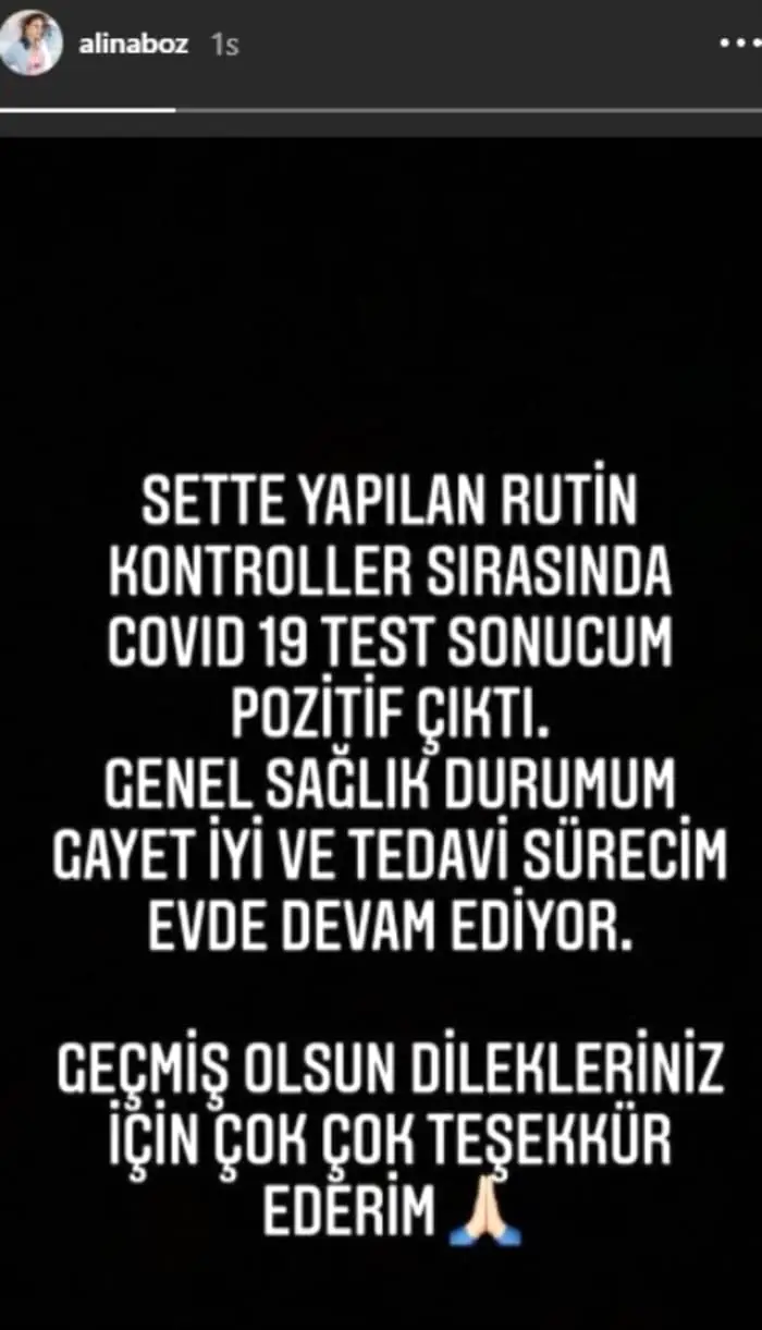 Alina Boz, endişeli hayranlarının yüreklerine su serpti! 7