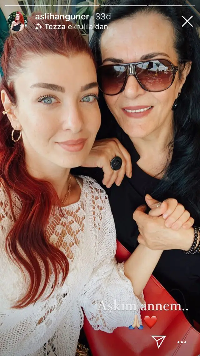 Kuzey Yıldızı'nın Yıldız'ı Aslıhan Güner, annesi ve eşiyle hasret giderdi 8