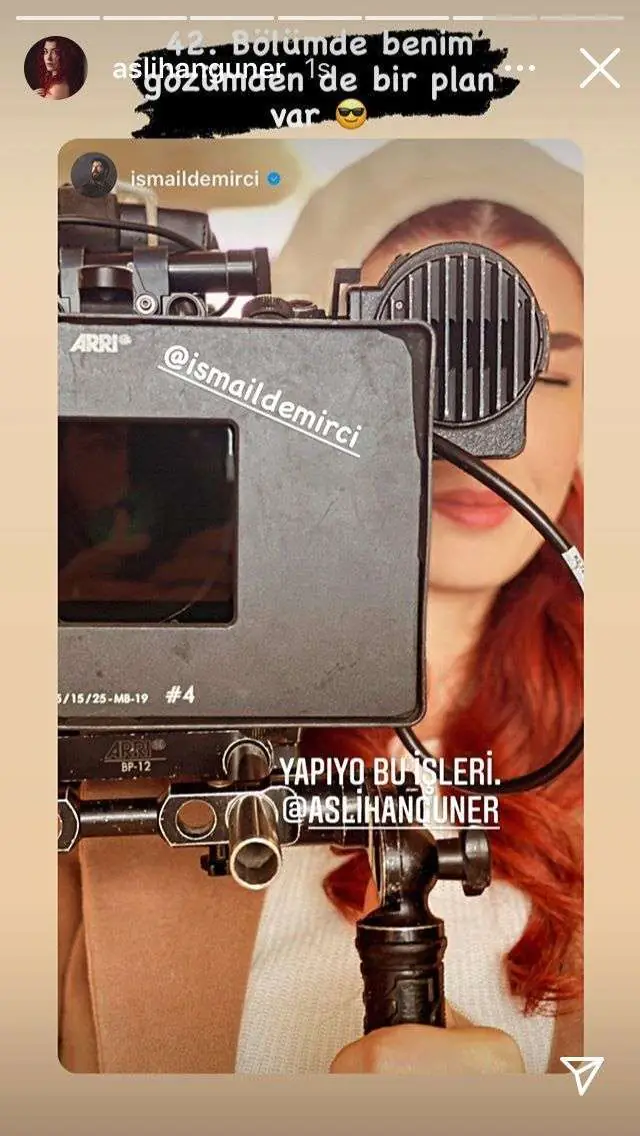 Bu kez kamera arkasındaydı! Kuzey Yıldızı İlk Aşk dizisinin 42. bölümünde Aslıhan Güner sürprizi! 9