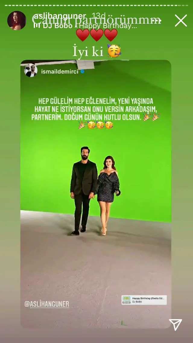 Aslıhan Güner'e yeni yaşında mesaj yağdı! İsmail Demirci'den sürpriz gecikmedi! 18