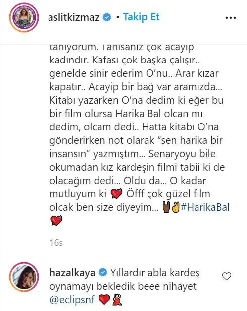Hazal Kaya'nın bir fotoğrafa sığdırdığı mesajlar! 9