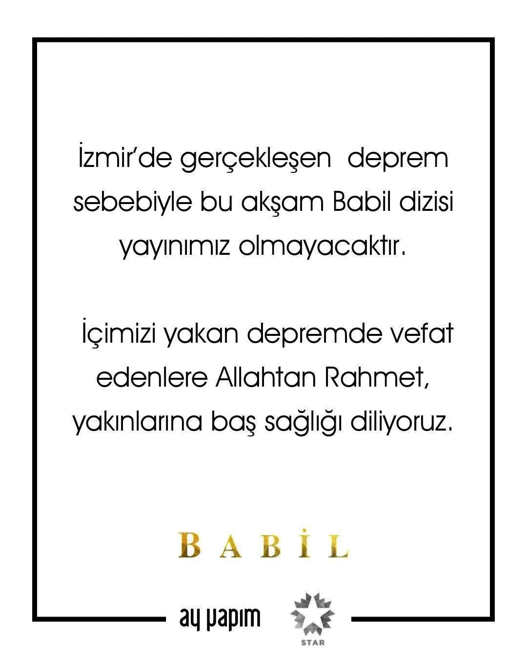 Babil dizisi ekranda yok, iptal edildi! Peki dizinin 18. bölümü neden yayınlanmadı! 1