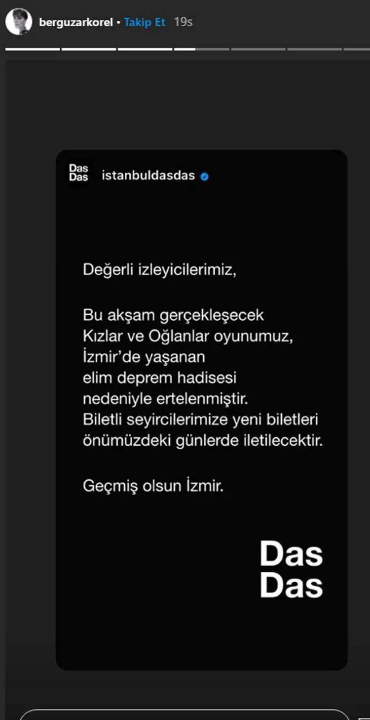 Bergüzar Korel'in bu ne talihsizlik dedirten iptal kararı! 7 Bergüzar Korel'in bu ne talihsizlik dedirten iptal kararı! 7