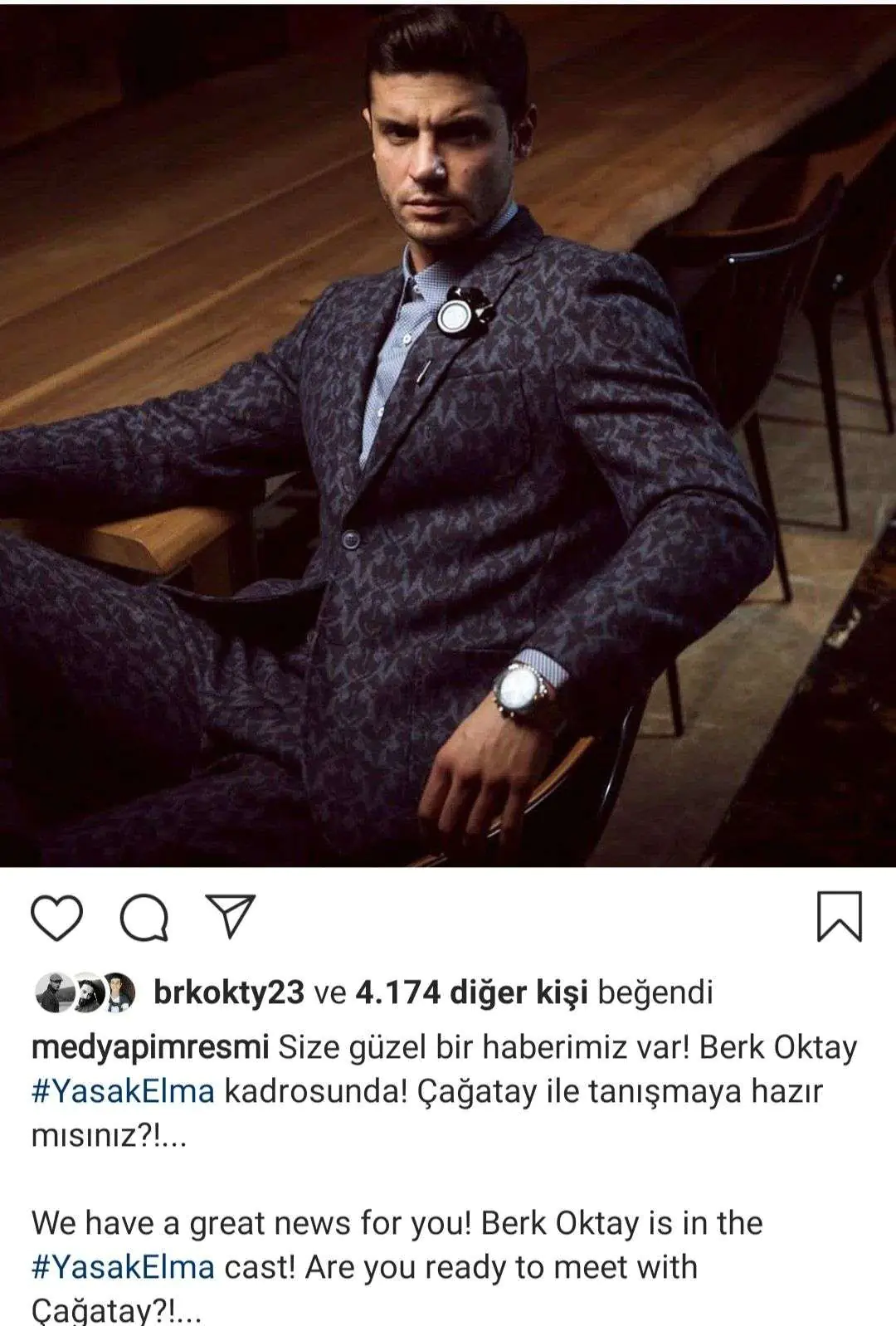 Berk Oktay'ın Yasak Elma'da kimi oynayacağı ortaya çıktı! İşte yeni imajı... 7 Berk Oktay'ın Yasak Elma'da kimi oynayacağı ortaya çıktı! İşte yeni imajı... 7