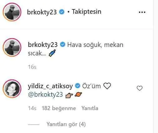Berk Oktay ve Yıldız Çağrı Atiksoy kış günü aşklarıyla ortamı ısıttı! 8 Berk Oktay ve Yıldız Çağrı Atiksoy kış günü aşklarıyla ortamı ısıttı! 8