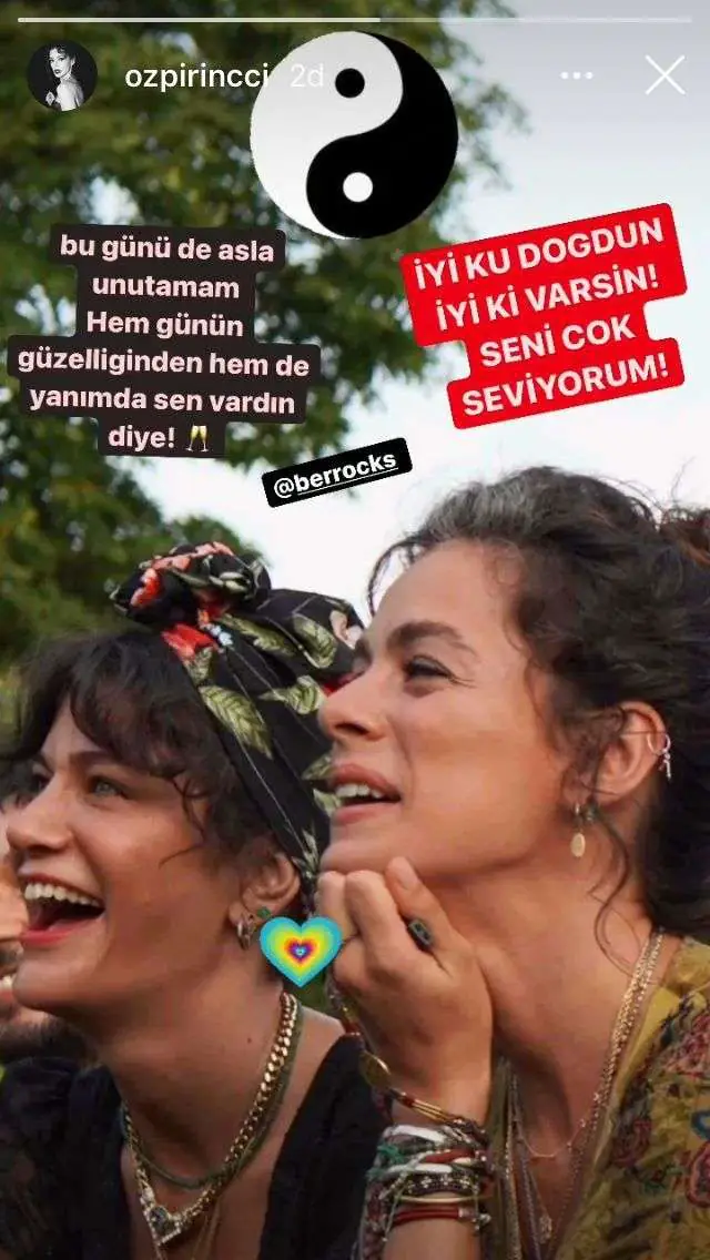 Özge Özpirinçci'den yakın arkadaşı Berrak Tüzünataç için doğum günü mesajı 7
