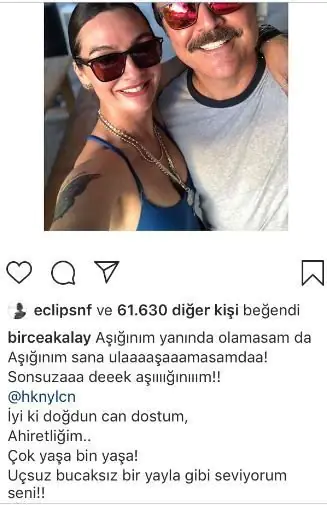 Birce Akalay, sosyal medyadan aşkı ilan etti, yanındaki kişi merak konusu oldu! 8
